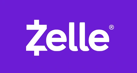 We accept payments Zelle